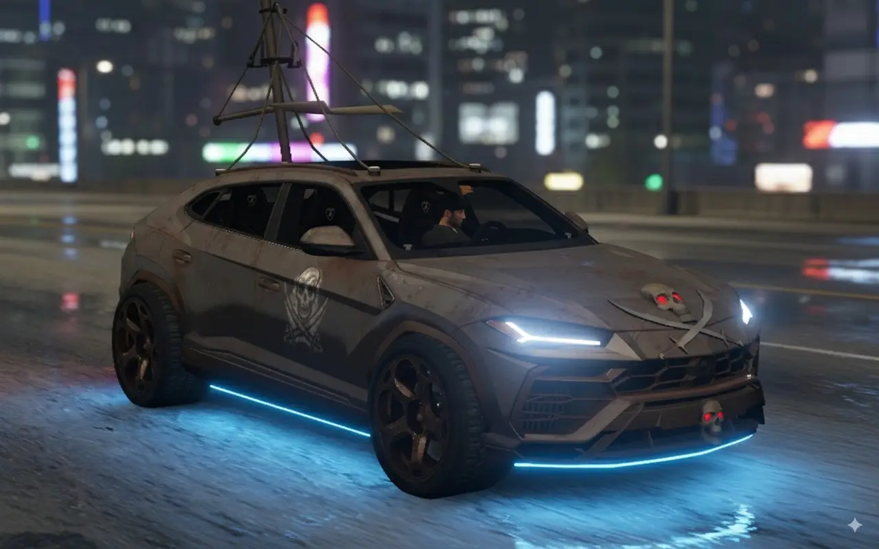 Фото транспорта Lamborghini Urus Pirate